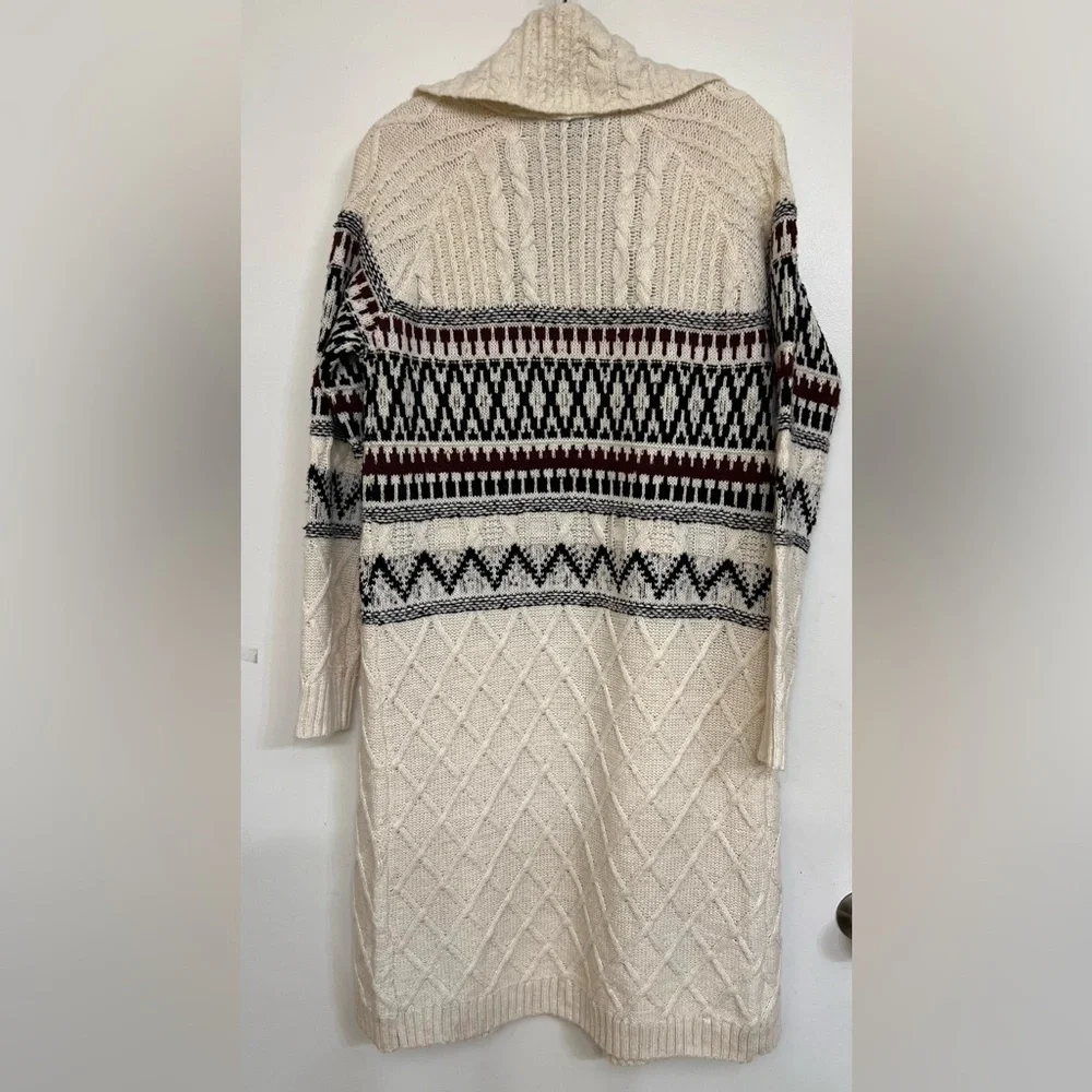 Freshman1996 Patterned Long Sweater / Cardigans NWT - Picture 7 of 7